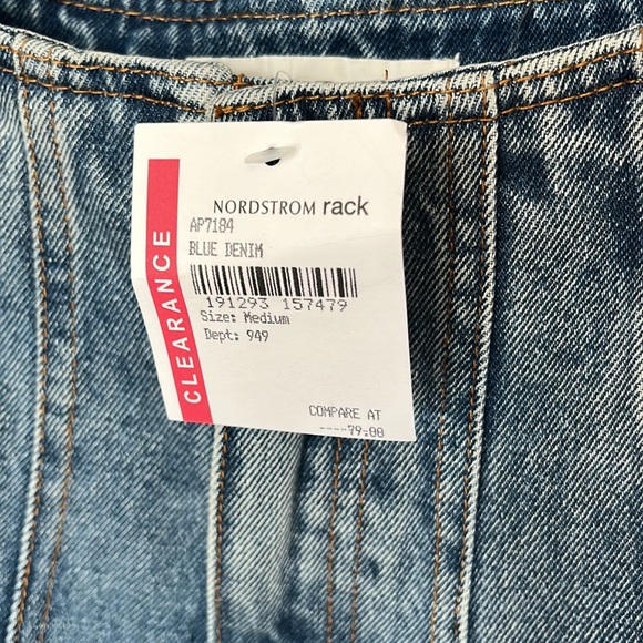 ASTR THE LABEL WASH HIGH WAIST DENIM  M - Picture 6 of 11